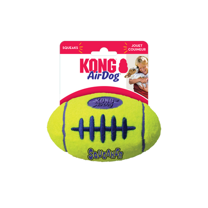 KONG AirDog Squeaker Football Medium