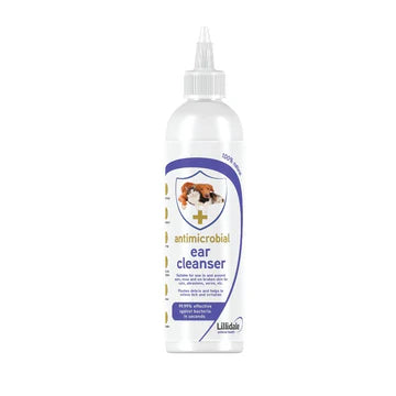 Lillidale Antimicrobial Ear Cleanser (250ml)