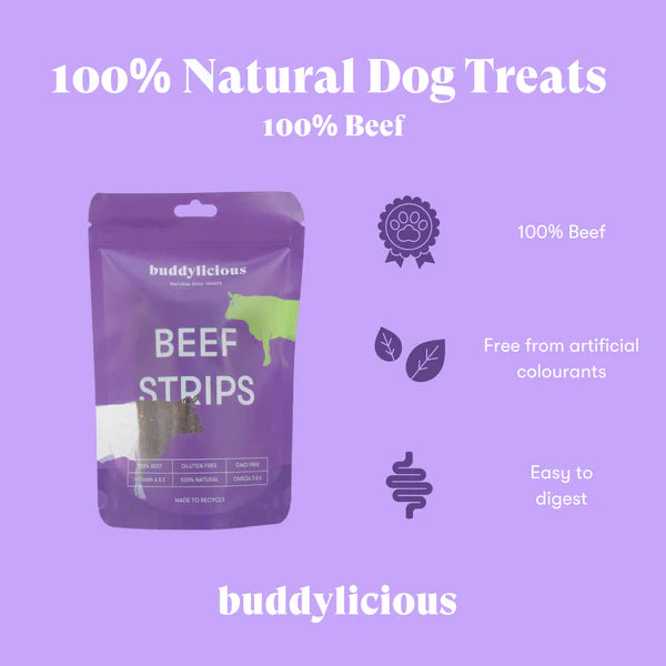 Buddylicious Beef Strips