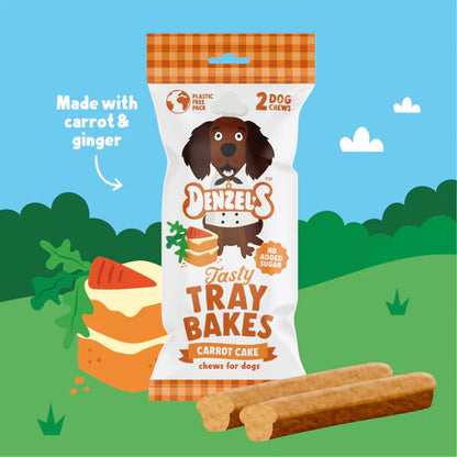Denzel's Carrot Cake Traybake (50g)