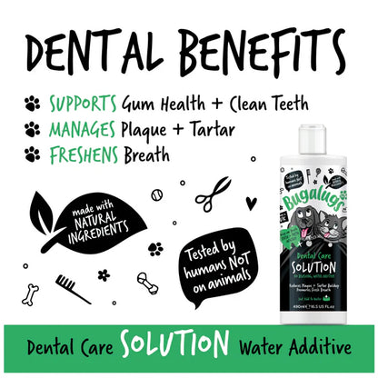 Bugalugs Dental Care Water Additive for Cats and Dogs (250ml)