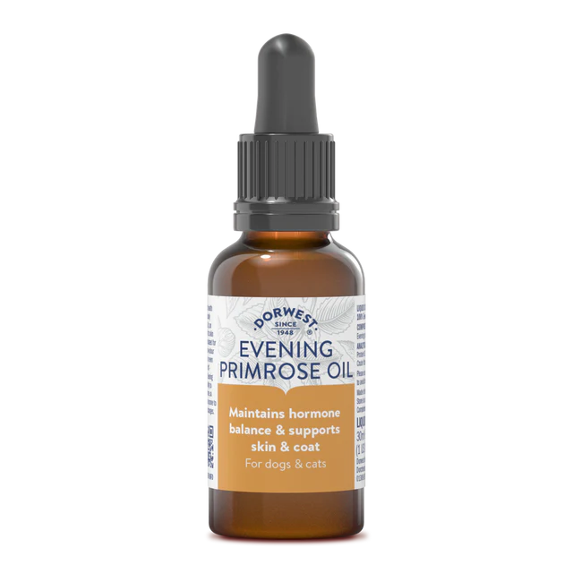 Dorwest Evening Primrose Oil for Cats and Dogs (30ml)