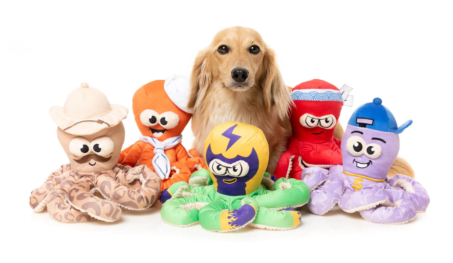 Octo-Posse Dog Toy