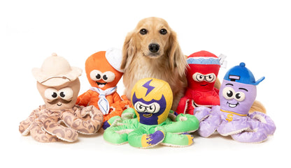 Octo-Posse Dog Toy