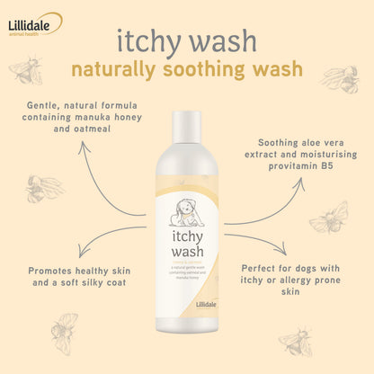 Lillidale Itchy Wash for Dogs (250ml)