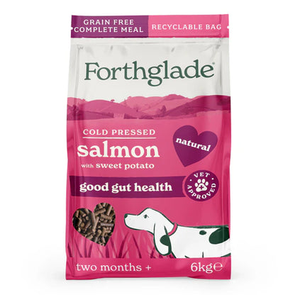 Forthglade Cold Press Salmon Dry Dog Food (2kg)