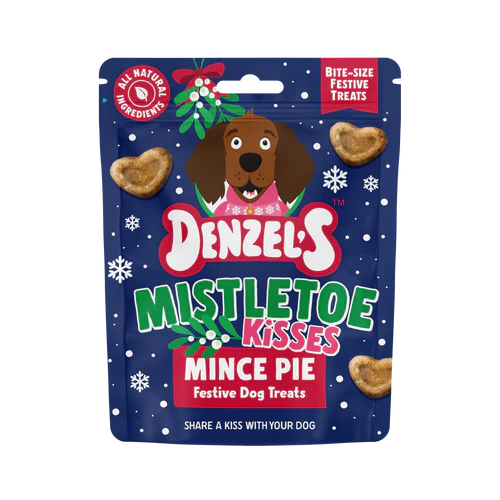 Denzel's Mistletoe Kisses Mince Pie Festive Dog Treats
