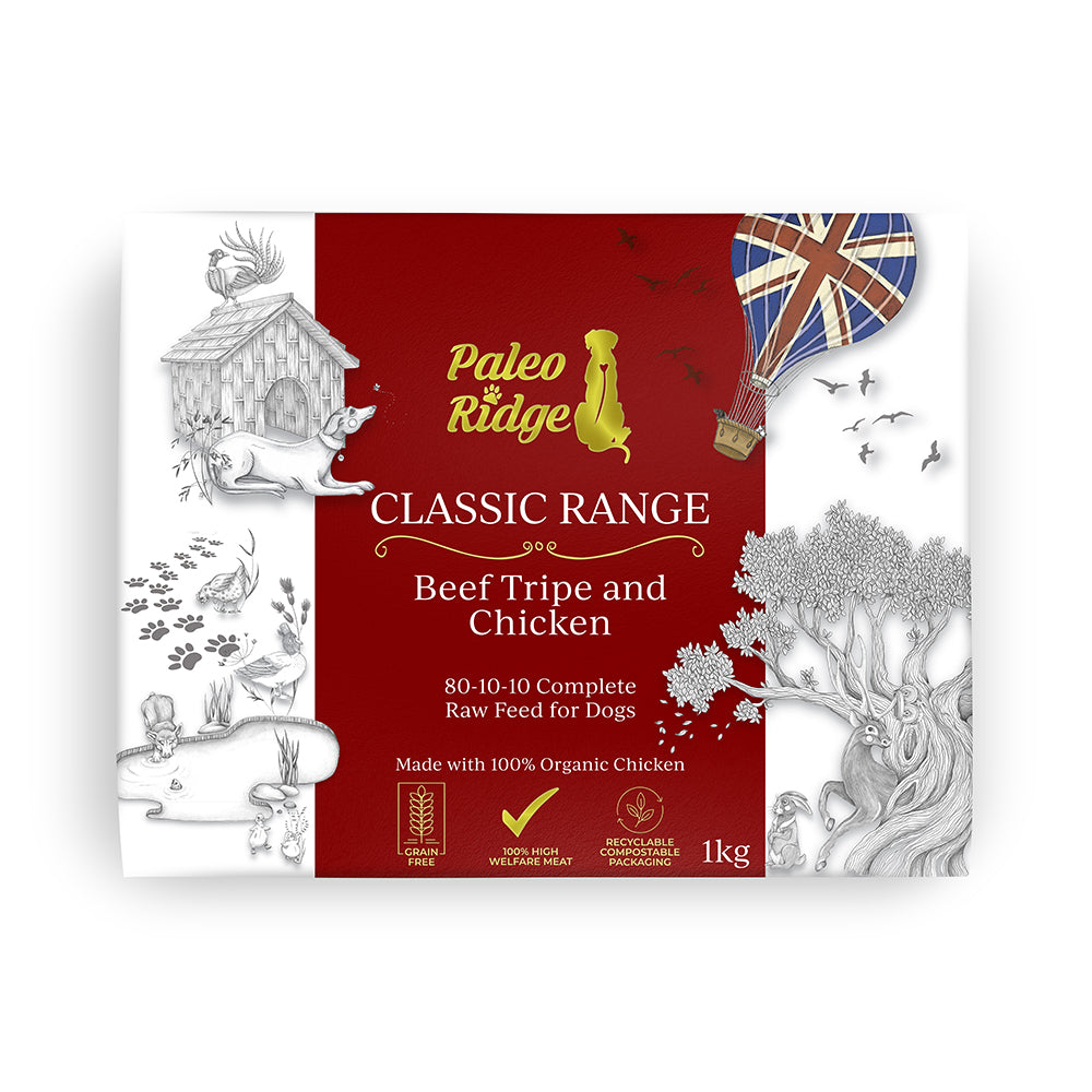 Paleo Ridge Raw Dog Food Classic Range