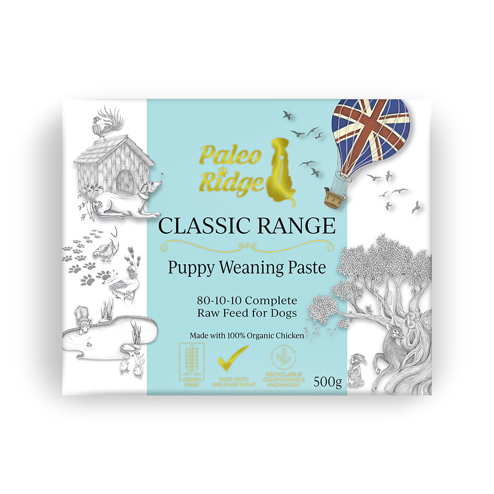 Paleo Ridge Raw Dog Food Classic Puppy Paste