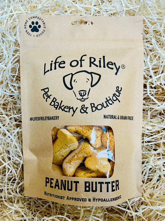 Life of Riley - Peanut Butter Bones (100g)