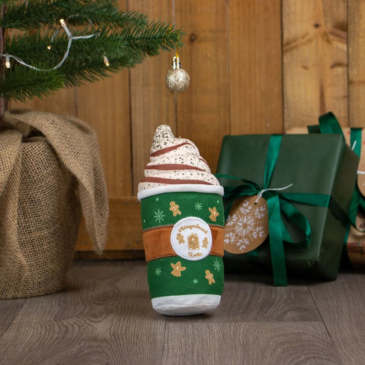 Gingerbread Latte Dog Toy