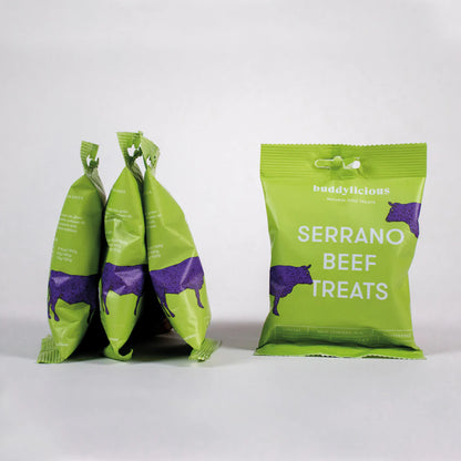Buddylicious Serrano Beef Treats