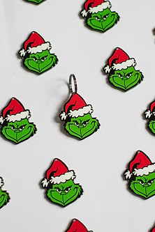 Grinch Dog Collar Charm