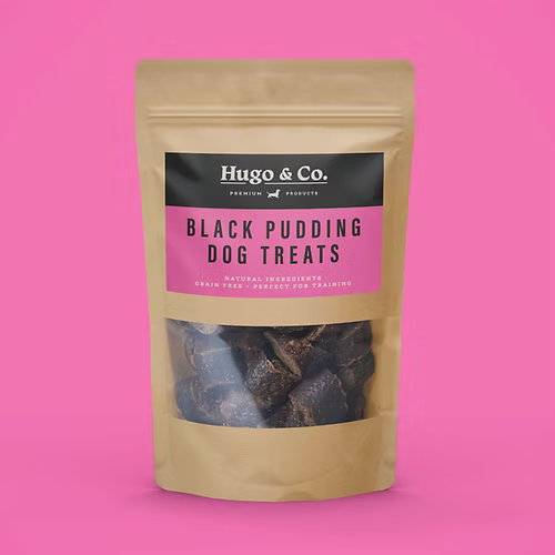 Hugo & Co Black Pudding Dog Treats (75g)