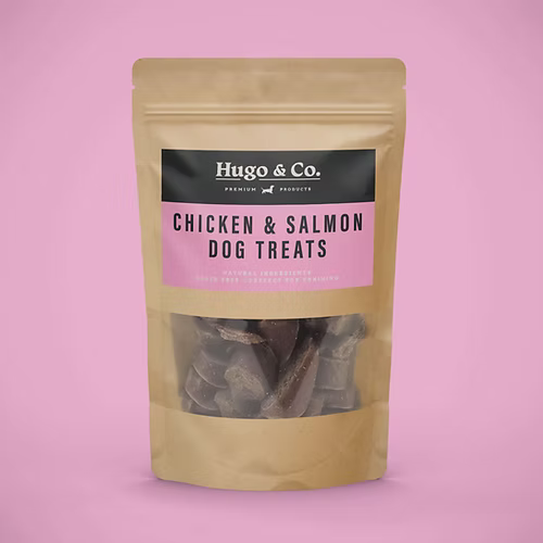Hugo & Co Salmon & Chicken Dog Treats (75g)