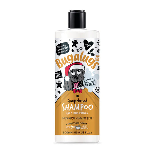 Bugalugs Christmas Edition Gingerbread Shampoo (500ml)