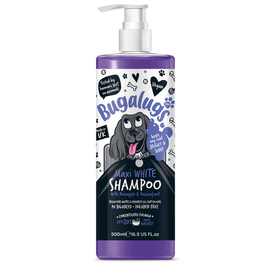 Bugalugs Maxi White Shampoo (500ml)