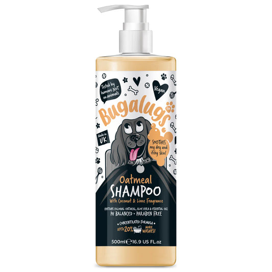 Bugalugs Oatmeal, Coconut & Lime Shampoo (500ml)