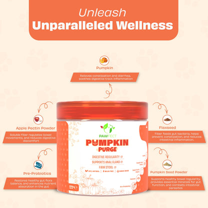 Pawfect Pumpkin Purge (250g)